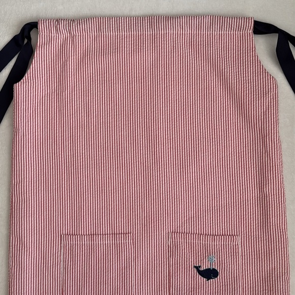 {CPC} Classic Prep | Seersucker Embroidered Whale Dress Red/White/Blue (4T) - Picture 5 of 15